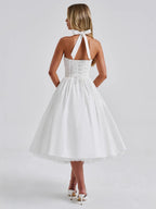 VelluraPetite Puffy Mesh Dress for Women