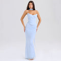 VelluraPetite Tube Top & Pencil Skirt Set