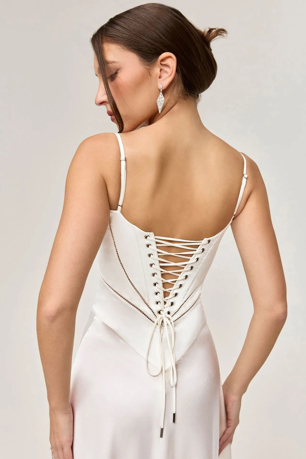 VelluraPetite Sling Backless Long Dress