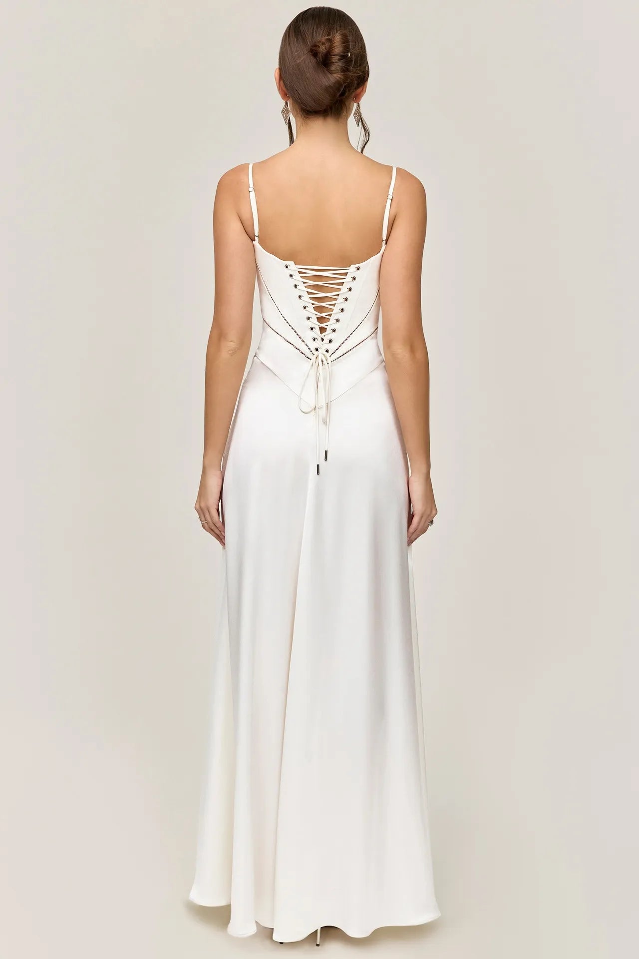 VelluraPetite Sling Backless Long Dress