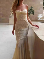 VelluraPetite French-Inspired Lace Sling Dress