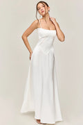 VelluraPetite Sling Backless Long Dress