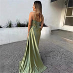 VelluraPetite Elegant Strapless Evening Gown