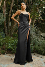 VelluraPetite Sleeveless A-Line Gothic-Inspired Dress