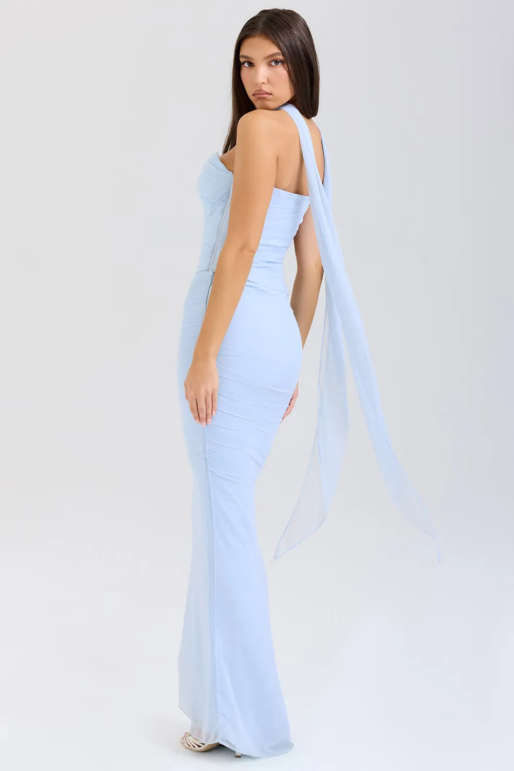 VelluraPetite Tube Top & Pencil Skirt Set