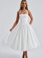 VelluraPetite Puffy Mesh Dress for Women
